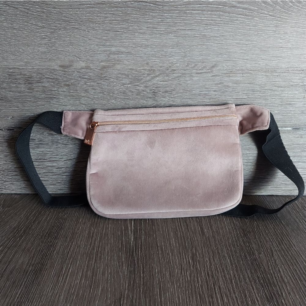 Mytagalongs Velour Fanny Pack Waist Bag